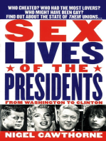 Sex Lives Of The Presidents: From Washington To Clinton