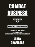 Combat Business: How to Use Your Sixth Sense