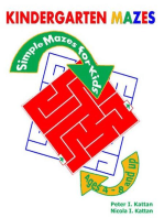 Kindergarten Mazes: Simple Mazes for Kids