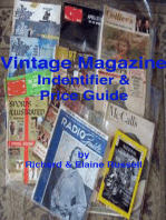 Vintage Magazines Identifier and Price Guide