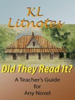 Did They Read It? A Teacher's Guide for Any Novel