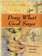 Pray What God Says