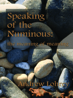 Speaking of the Numinous: the meaning of meaning