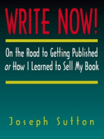 Write Now! On the Road to Getting Published or How I Learned to Sell My Book