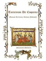 Tacuinum De Coquina: Manuale di Cucina Italiana Medievale