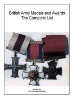 British Army Medals & Awards: The Complete List