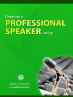 Become A Professional Speaker Today