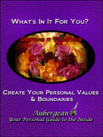 What's In It for You? Values and Personal Boundaries