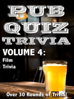 Pub Quiz Trivia: Volume 4 - Film Trivia