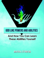 God LIke Powers & Abilities