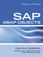 SAP ABAP Objects Interview Questions