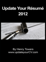 Update Your Résumé 2012