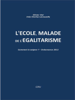 L'école malade de l'égalitarisme