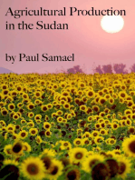 Agricultural Production in the Sudan