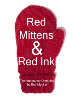 Red Mittens & Red Ink: The Vancouver Olympics