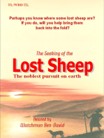 The Seeking Of The Lost Sheep