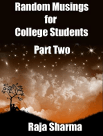Random Musings for College Students: Part Two