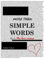 More Than Simple Words Pt. I