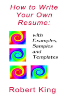 How to Write Your Own Resume