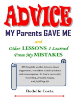 Advice My Parents Gave Me and Other Lessons I Learned From My Mistakes