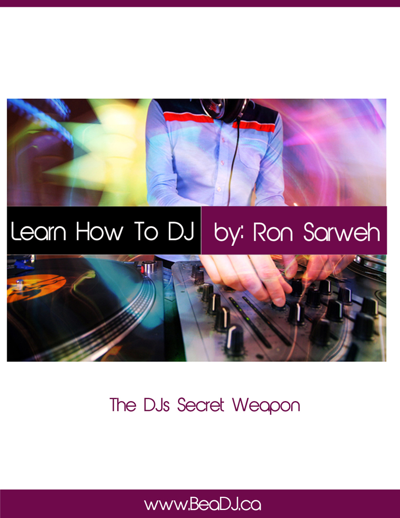 Learn How To DJ Right Now by Ron Saroyan Book Read Online