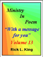 Ministry in Poem Vol 13