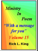 Ministry in Poem Vol 15