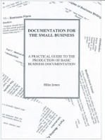 Business Documentation for the Small Business: Business Documentation - For the Small Business, #1