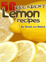 50 Decadent Lemon Recipes