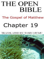 The Open Bible: The Gospel of Matthew: Chapter 19
