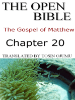 The Open Bible: The Gospel of Matthew: Chapter 20