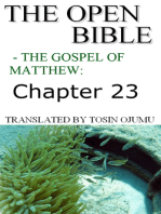 The Open Bible: The Gospel of Matthew: Chapter 23