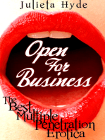 Open For Business: The Best Multiple Penetration Erotica