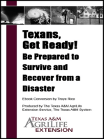 Texans, Get Ready! Be Prepared to Survive and Recover from a Disaster