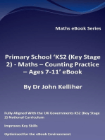 Primary School ‘KS2 (Key Stage 2) - Maths – Counting Practice - Ages 7-11’ eBook