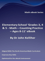 Elementary School ‘Grades 3, 4 & 5: Math – Counting Practice - Ages 8-11’ eBook