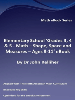 Elementary School ‘Grades 3, 4 & 5: Math – Shape, Space and Measures - Ages 8-11’ eBook