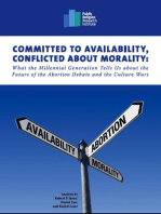 Committed to Availability, Conflicted about Morality