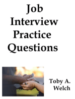 Job Interview Practice Questions