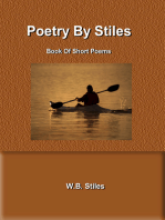 Poetry By Stiles Book of Short Poems