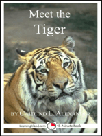 Meet the Tiger: A 15-Minute Book for Early Readers