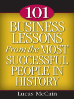 101 Business Lessons From the Most Successful People in History