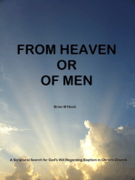 From Heaven or Of Men