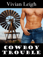 Cowboy Trouble (Gay Cowboy Erotica)
