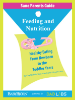 Sane Parents Guide: Feeding and Nutrition