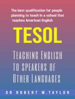 Teaching English to Speakers of Other Languages