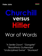 Churchill versus Hitler