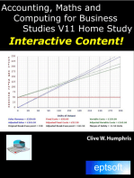 Accounting, Maths and Computing for Business Studies V11 Home Study