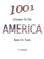 1001 Changes To Get America Back On Track