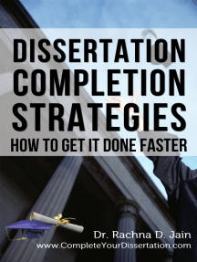 Strategies for successful dissertation completion — Crooked Timber